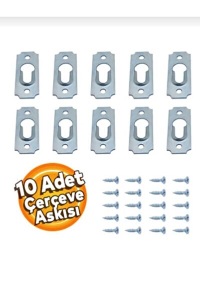 Ayşe Abladan Gızlı Cerceve Askısı Bombeli Dar Model Metal Taplo Askı Aparatı ...