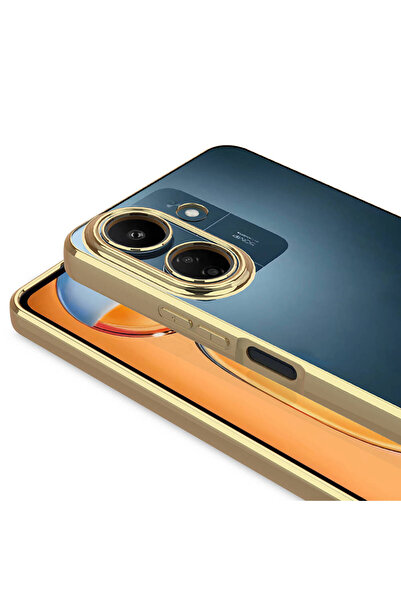 zore Poco C65 Case Camera Protected Logo Showing Senk Omega Cover-Lilac