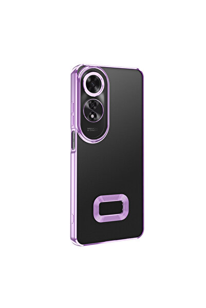 zore A60 Case Camera Protected Logo Showing Senk Omega Cover - Rose Gold