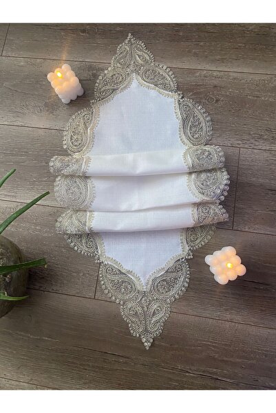 ART ÇEYİZ Gardenia Runner Cream