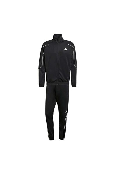 adidas M 3S Stadium Ts Jn1817 Black Tracksuit Set