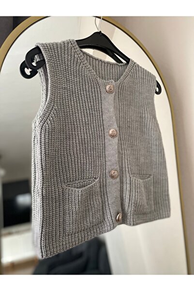 Tisya butik Düğmeli Cepli Hırka