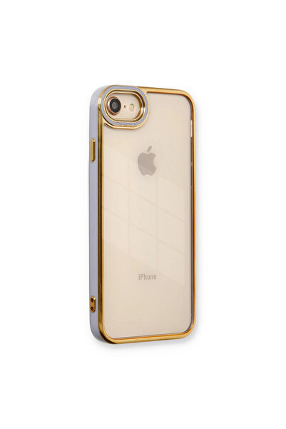 FREEDOM STOREE حافظة آيفون 7 من السيليكون بعدسات ليفا - أرجواني