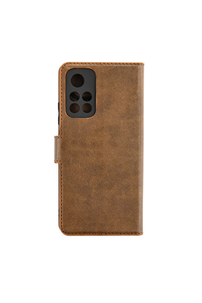 Marsilyan حافظة ريدمي نوت 11 تي تريند إس بلس - بلون أسمر