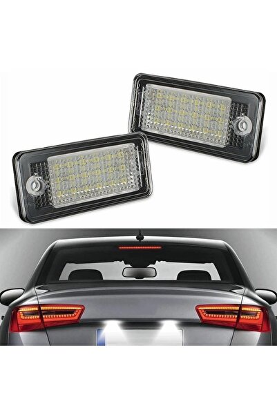 DOMDRIVE Set Lampi LED numar Audi A3 8P, A4 b6, A4 b7, A6, RS4, S4, RS6, S6, A8