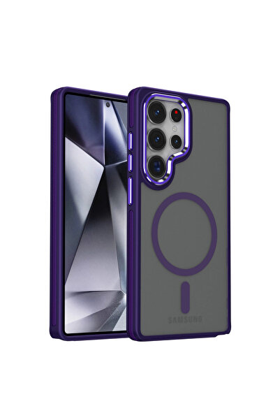 FREEDOM STOREE غطاء جوكو سامسونج جالاكسي S25 الترا وينر ماج سيف - بنفسجي غامق