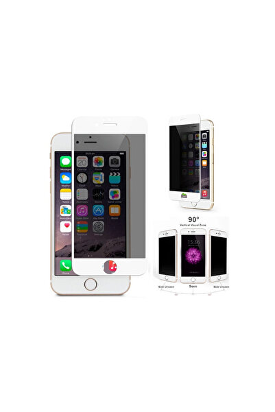 eco port واقي شاشة زجاجي متوافق مع هاتف آيفون 7 بلس من بيلفيس - أبيض