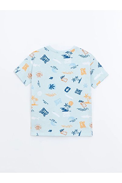 LC Waikiki Crew Neck Men's Shorts Pajama Set (S5)