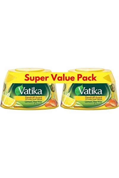 Vatika Naturals كريم تصفيف الشعر ضد القشرة، 2 × 140 مل