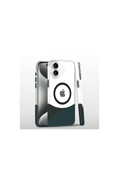 FREEDOM STOREE غطاء جوكو آيفون 16 كاربون بازل ماجسيف - أزرق فاتح