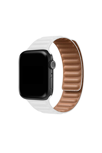 eco port ساعة بسوار 42 ملم - أبيض