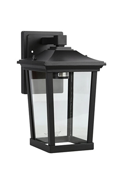 HAMER فانوس جداري أسود – إنارة خارجية واضاءة جدارية