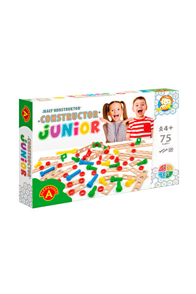 Alexander Toys Junior Constructor Game - 75 pieces, STEM game, 4+