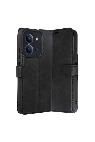 eco port حافظة هاتف شاومي ريدمي 15c 4G تريند إس بلس - أسود