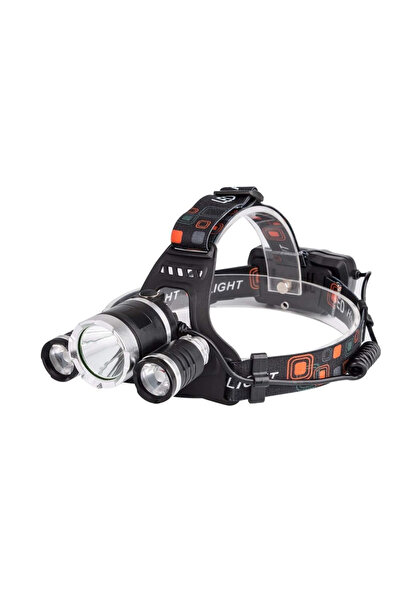 MİKİ Lanterna frontala RJ 3000 Aluminiu Led 3 x CREE-XM-L T6 3000 Lumeni