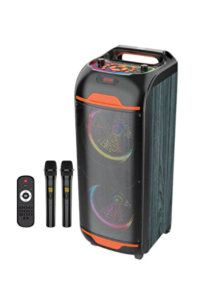 AHMED ZQS 8248 portable bluetooth speaker with 2 microphones and remote control