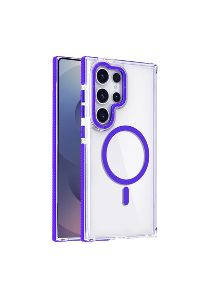 eco port غطاء جوكو سامسونج جالاكسي إس 25 ألترا بيلا ماجسيف - أزرق