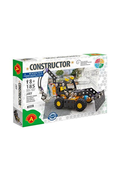 Alexander Toys Construction Game - Jay, 185 pieces, STEM game, 8+