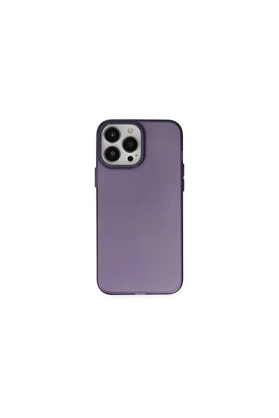 eco port غطاء معدني من Modos لجهاز iPhone 14 Pro - بنفسجي عميق