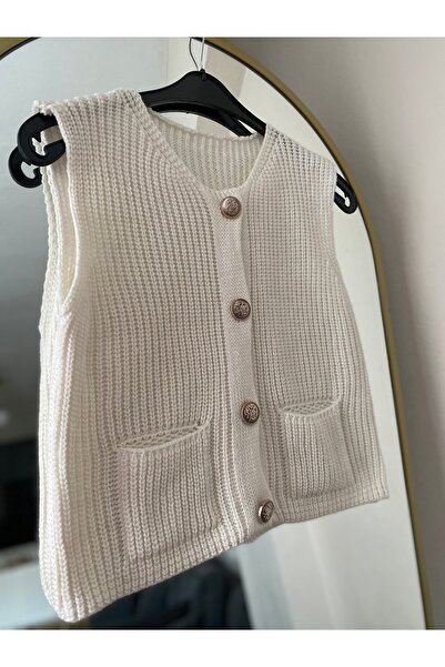 Tisya butik Düğmeli Cepli Hırka