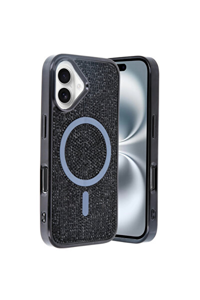 eco port غطاء هيلين ماجسيف لهاتف آيفون 16 من جوكو - أسود