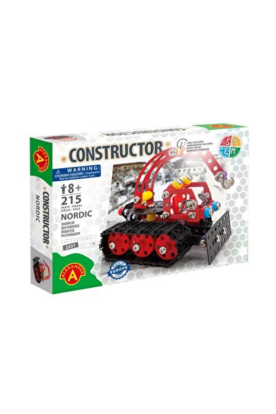 Alexander Toys Construction Game - Nordic, 215 pieces, STEM game, 8+