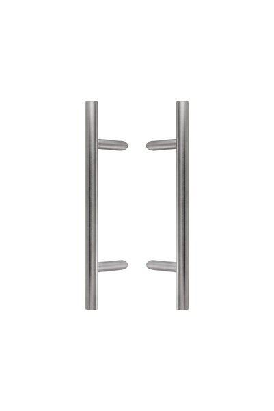 Medos Stainless steel handle set, Medos, length 1000mm, center-to-center 800mm, 45° mounting