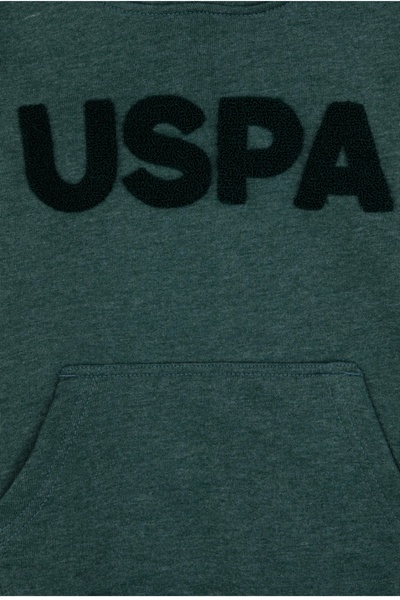 U.S. Polo Assn. U.S. Polo Assn. Boy's Hooded Regular Fit Sweatshirt