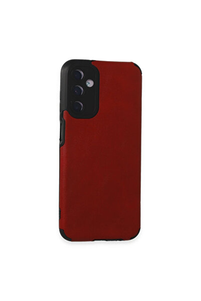 eco port Samsung Galaxy M14 5g Case Loop Leather Silicone - Red