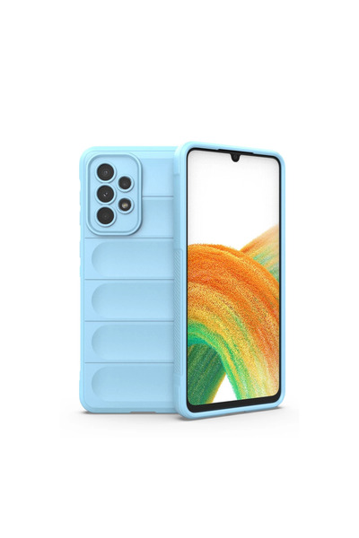 eco port Samsung Galaxy A33 5g Case Optimum Silicone - Sky Blue