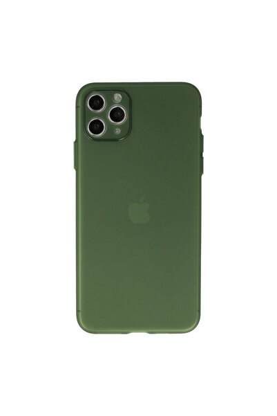 eco port Iphone 11 pro max case puma silicone - green