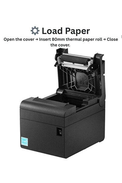 BIXOLON SRP-E300ESK/PiO 80mm Thermal Receipt Printer (USB, Ethernet, Serial, Auto Cutter)