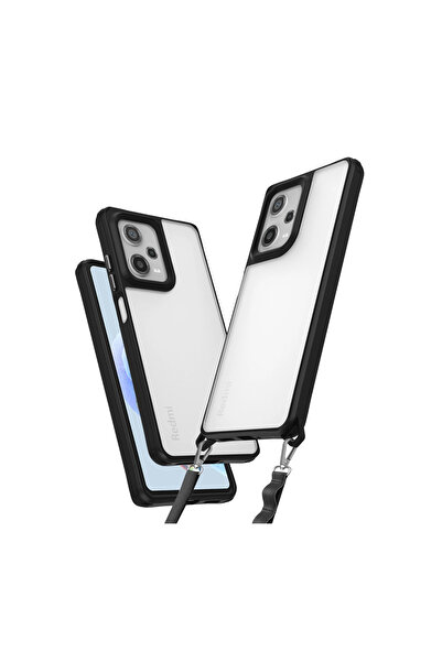 eco port حافظة ريدمي نوت 12 برو 5 جي من السيليكون - أسود