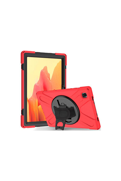 eco port حافظة سامسونج جالاكسي T220 Tab A7 Lite 8.7 المذهلة - أحمر