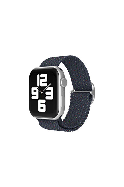 Marsilyan ساعة بحزام 42 ملم (ليست ساعةًا حقيقيةًا) - أزرق داكن منقط