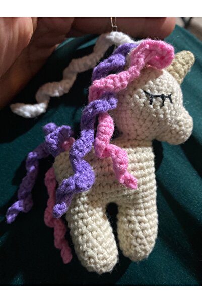 crafted by Nilüfer unicorn anahtarlık