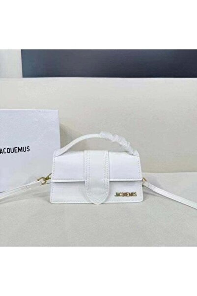 JACQUEMUS Le Bambino Leather Handbag size 20 cm include box