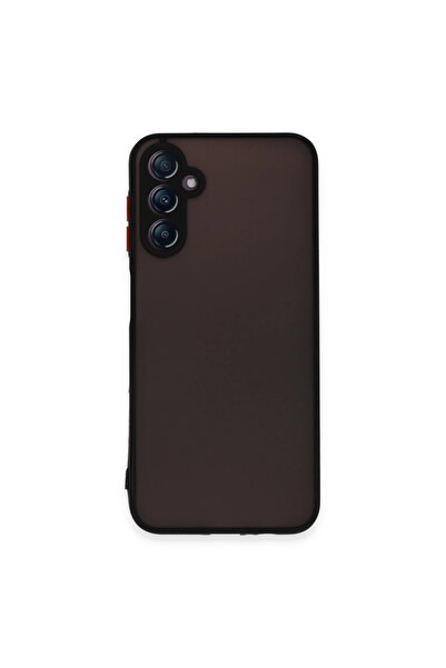 Marsilyan غطاء حماية سامسونج جالاكسي A14 4G من السيليكون مونتريال - أسود