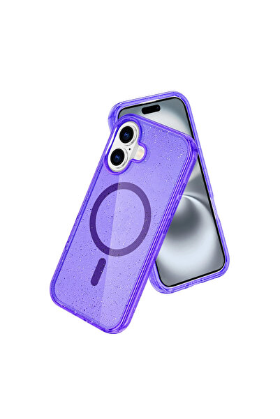 eco port غطاء جوكو آيفون 16 ماج سيف - أرجواني