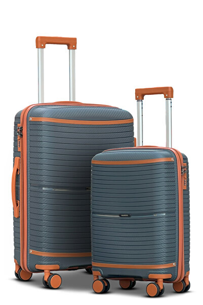 ZAAPPY Hard Shell 2PCS SET (20/24 Inch) Unbreakable Luggage Lightweight, Secured Lock, Smooth Wheels