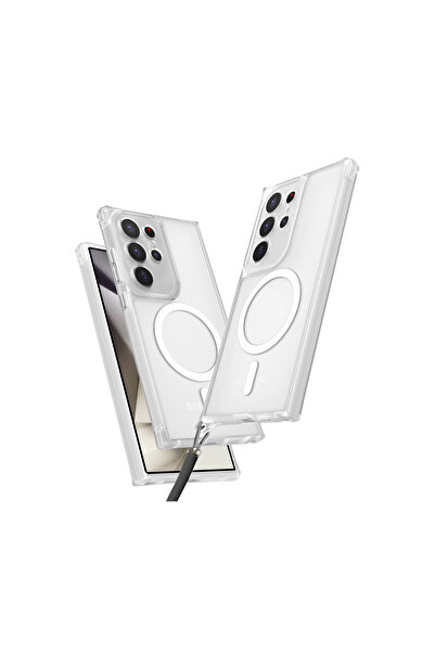 eco port حافظة سامسونج جالاكسي S24 الترا من إينكا ماجسيف - حافظة سيليكون شفاف...