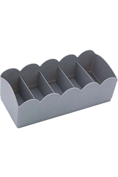 Wonderland Set of 4 drawer organizers, gray, 23 x 10 x 7.5 cm