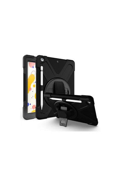 eco port غطاء حماية رائع لجهاز iPad 10.2 (الجيل السابع) - أسود