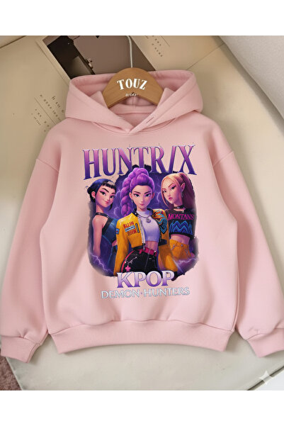 Touz Moda Young Kpop Demon Hunters 3-Thread Thick Sweet Hoodie