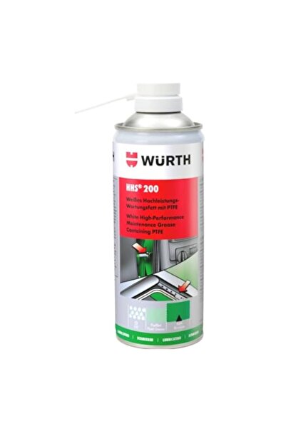 Würth HHS 200 PTFE İçeren Yüksek Performanslı Sürgülü Kapı ve Menteşe Yağlayı...