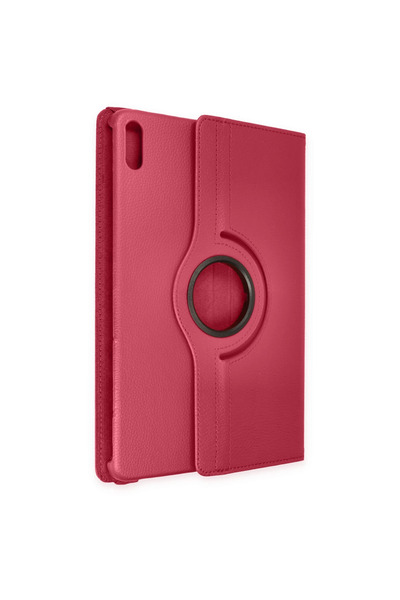 Marsilyan حافظة هواوي ميت باد اير 11.5 360 حافظة جلدية للتابلت - وردي