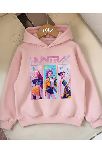 Touz Moda Young Kpop Demon Hunters 3-Thread Thick Sweet Hoodie
