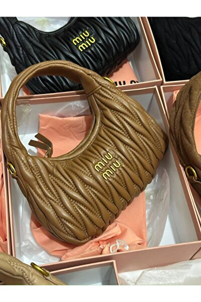 Noor Mio bag with quilted leather