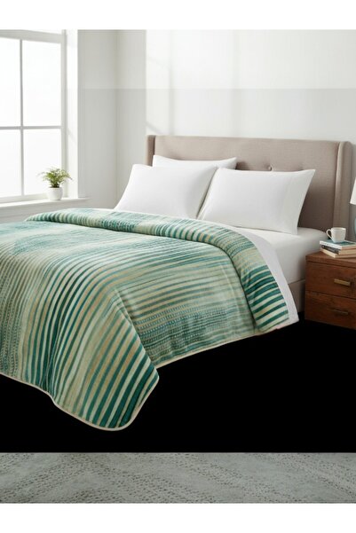 Özdilek Modern Ikat Single Blanket – Soft, Warm and Stylishly Patterned