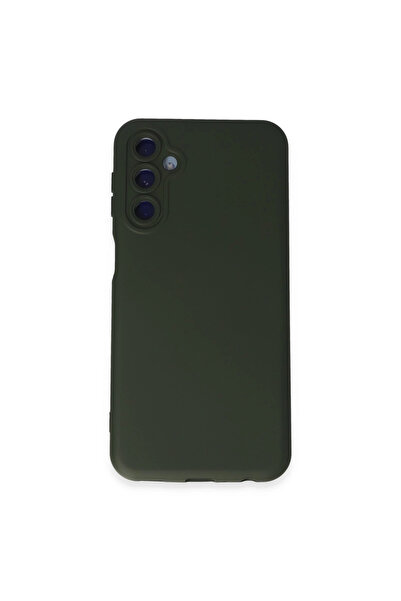 eco port Samsung Galaxy M34 5g Case Nano Velvet Silicone Inside - Dark Green